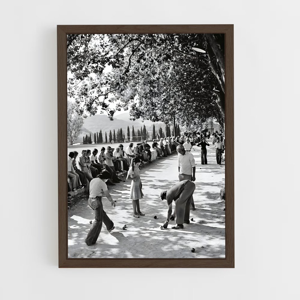 Poster Cricket en plein air – affiche Pétanque (vue 5)